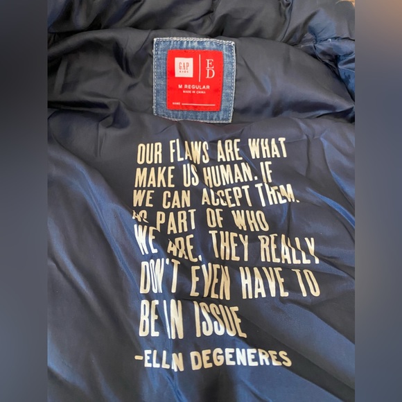 Gap kids Jean vest. Size M. - Picture 2 of 3